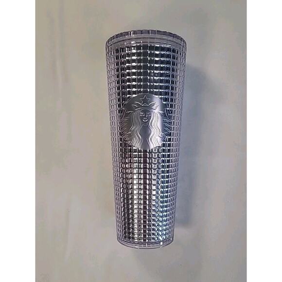 Starbucks 2019 Silver Studded Tumbler • 24oz • Limited Edition • EUC - Picture 2 of 10